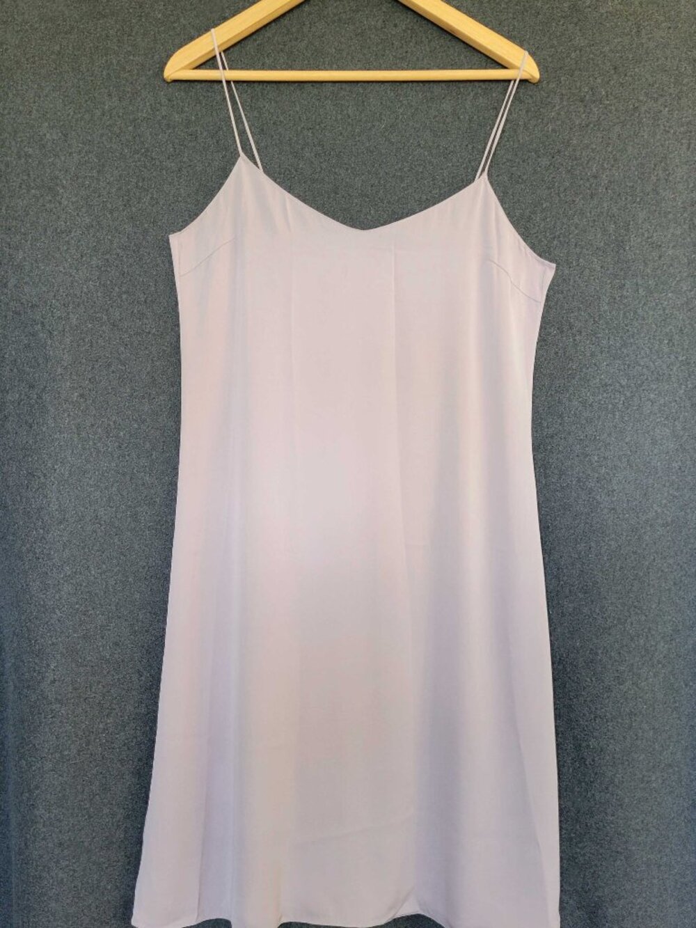 Ralph Lauren Purple Label Mulberry Silk Lilac Cami Slip Dress Spagetti Straps